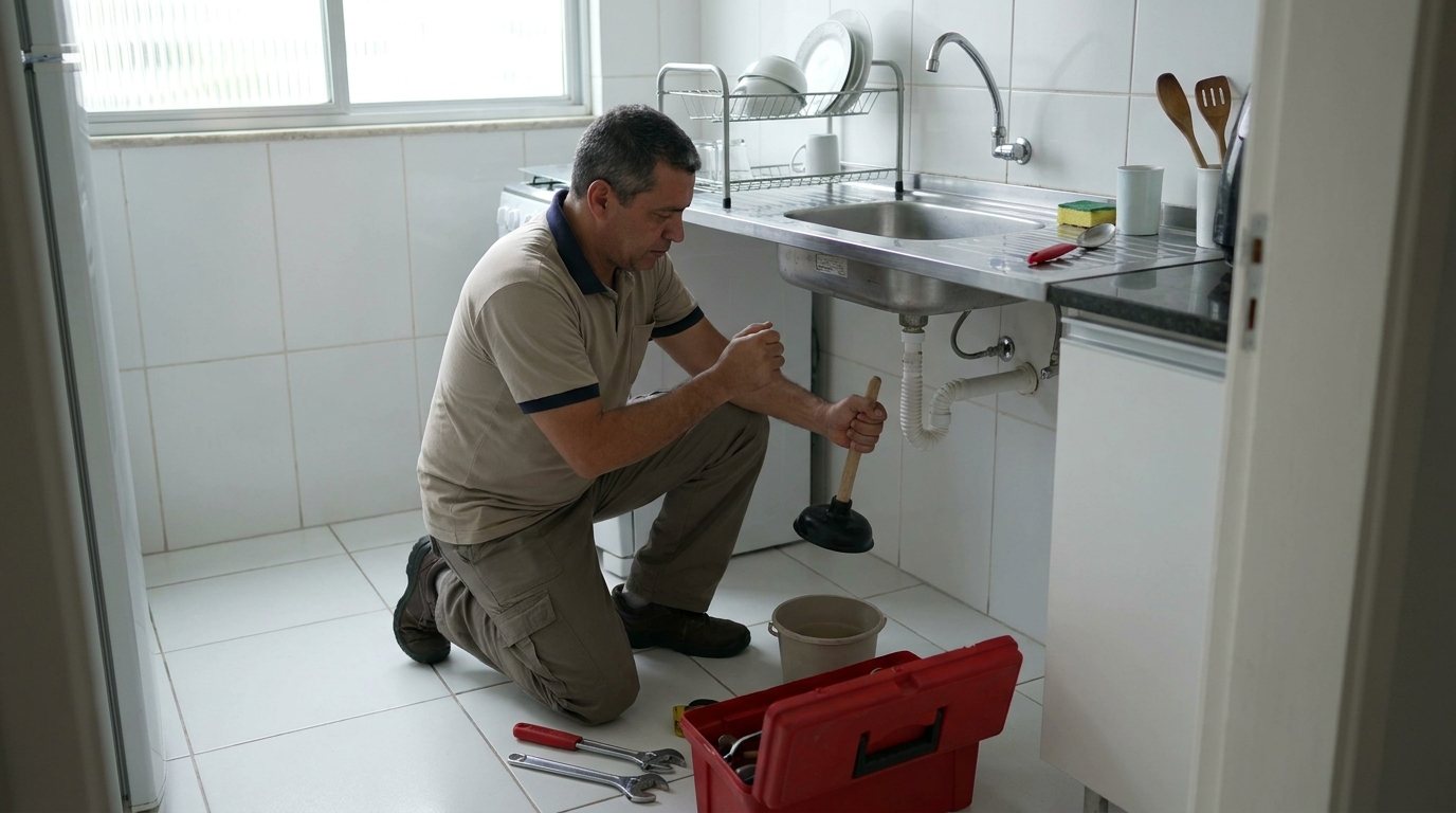 Instalação de Torneira Gourmet